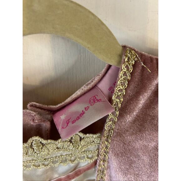 Renaissance Princess dress 2-3t pink gold costume - Picture 5 of 10